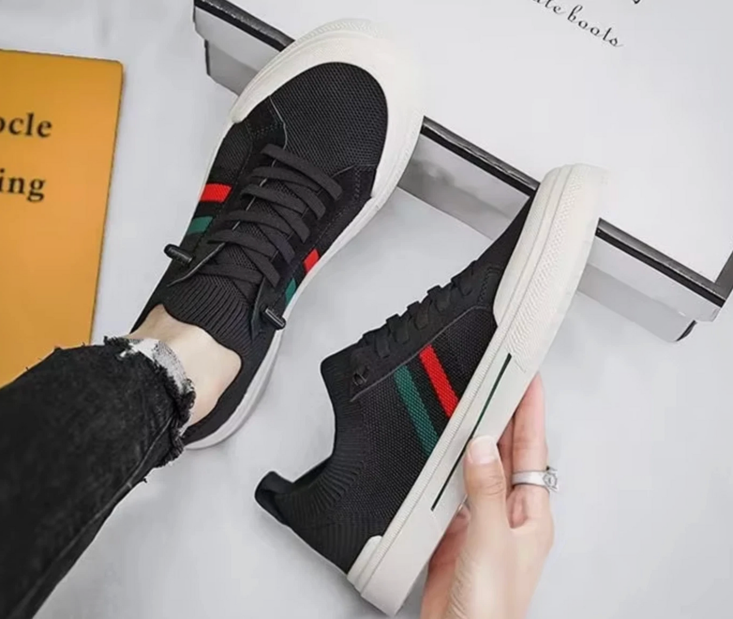 Men Or Woman's Casual Easy Slip Tennis Shoes