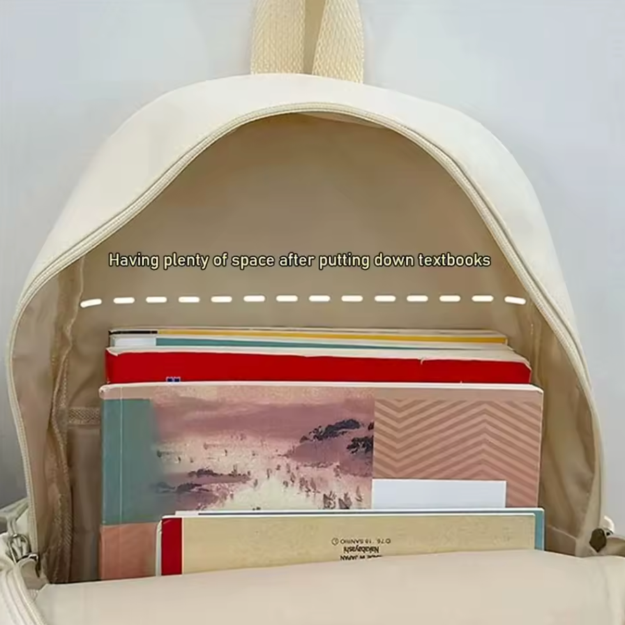 Unisex Adult Two Strap Book Bag Travel Back Pack