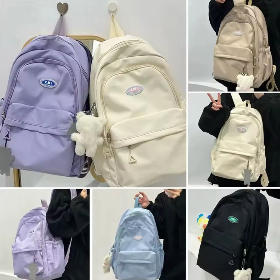 Unisex Adult Two Strap Book Bag Travel Back Pack