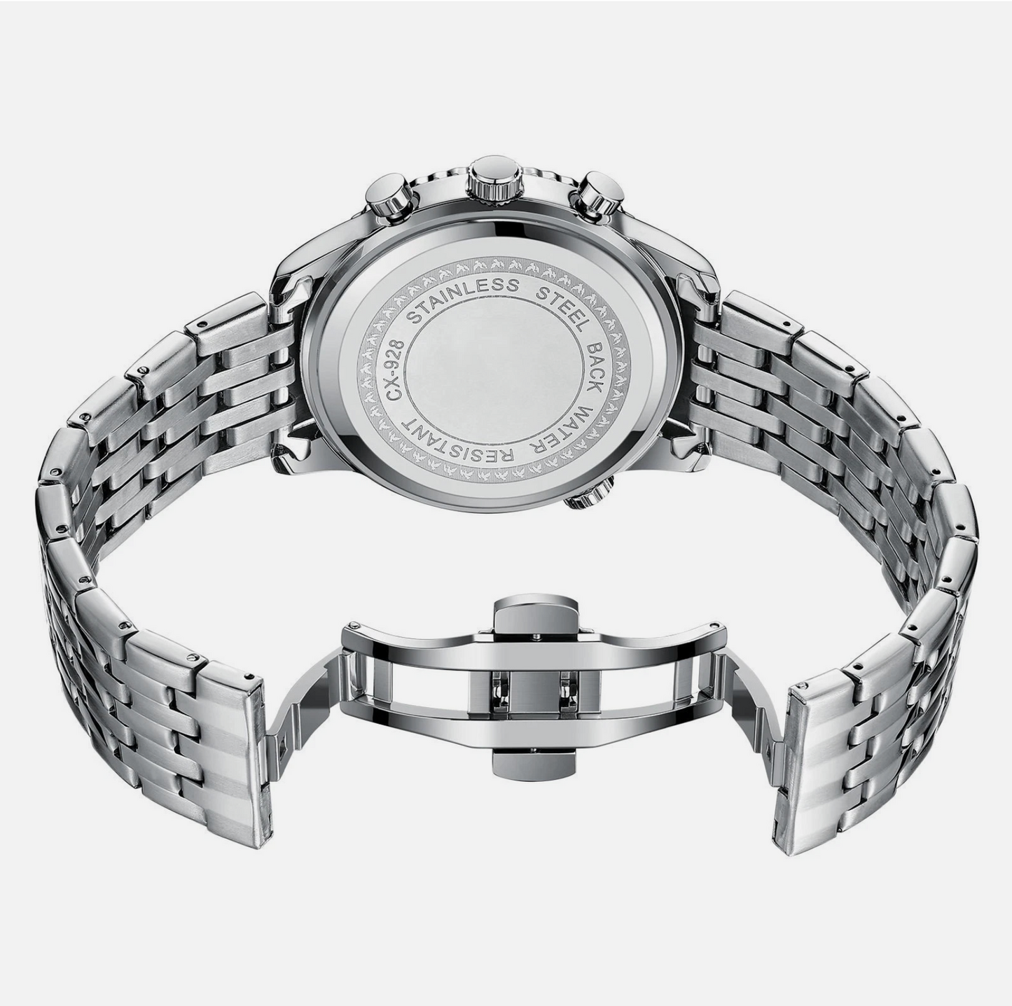 Men's Table Quartz Watch Luminous Waterproof Premium Crafted Fashion