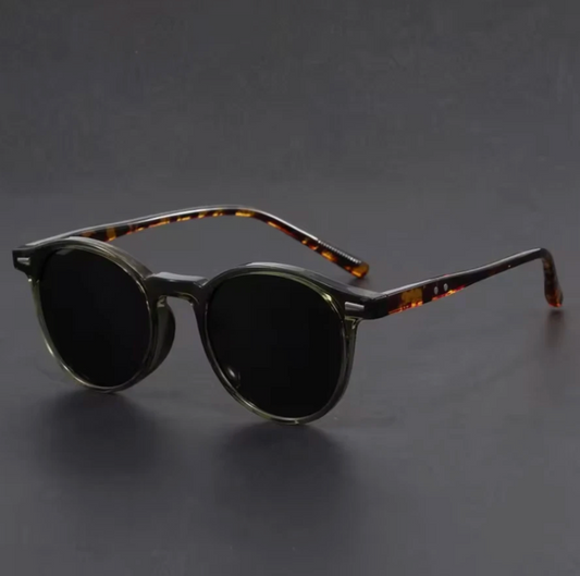 Men Or Woman's Ultra Shade Eye Tech Black Circle Sun Glasses
