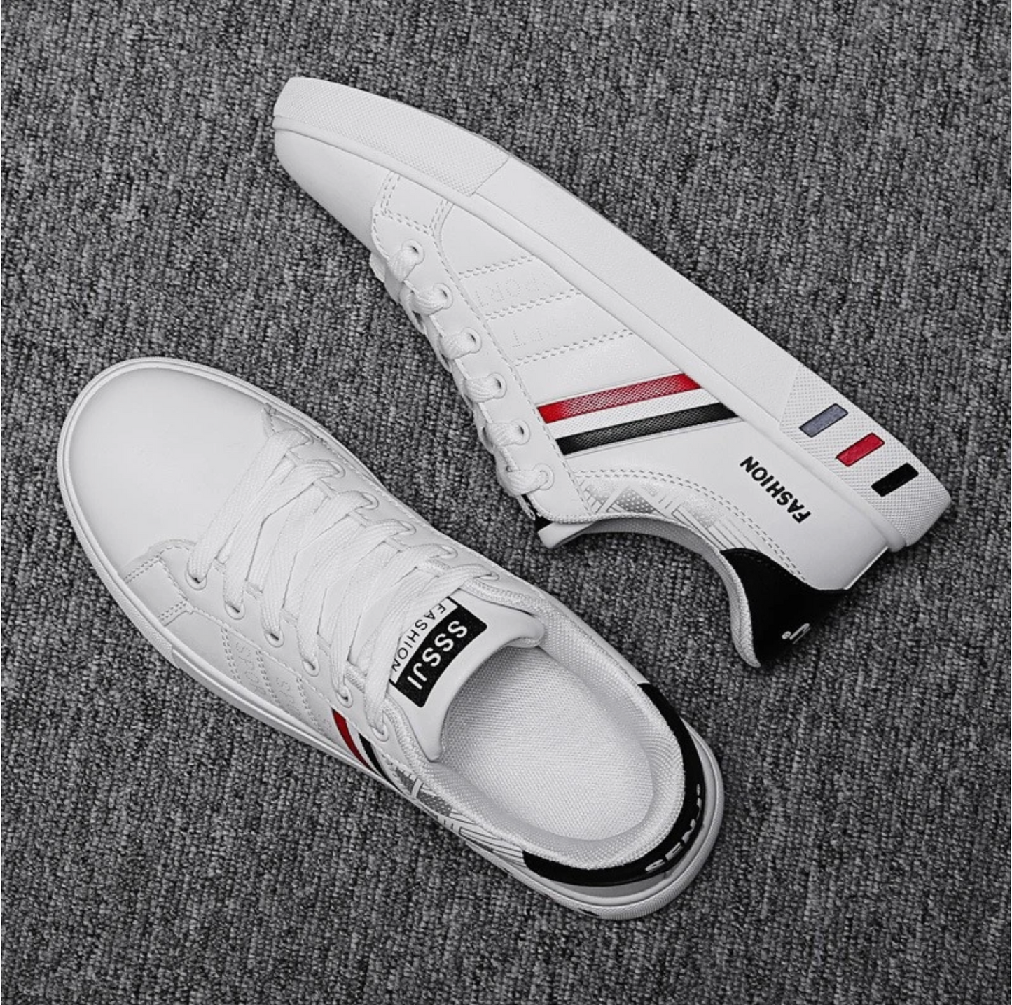Casual Low Top Gender Numeral Comfortable Classic Stylish Flat Bottom Sneakers
