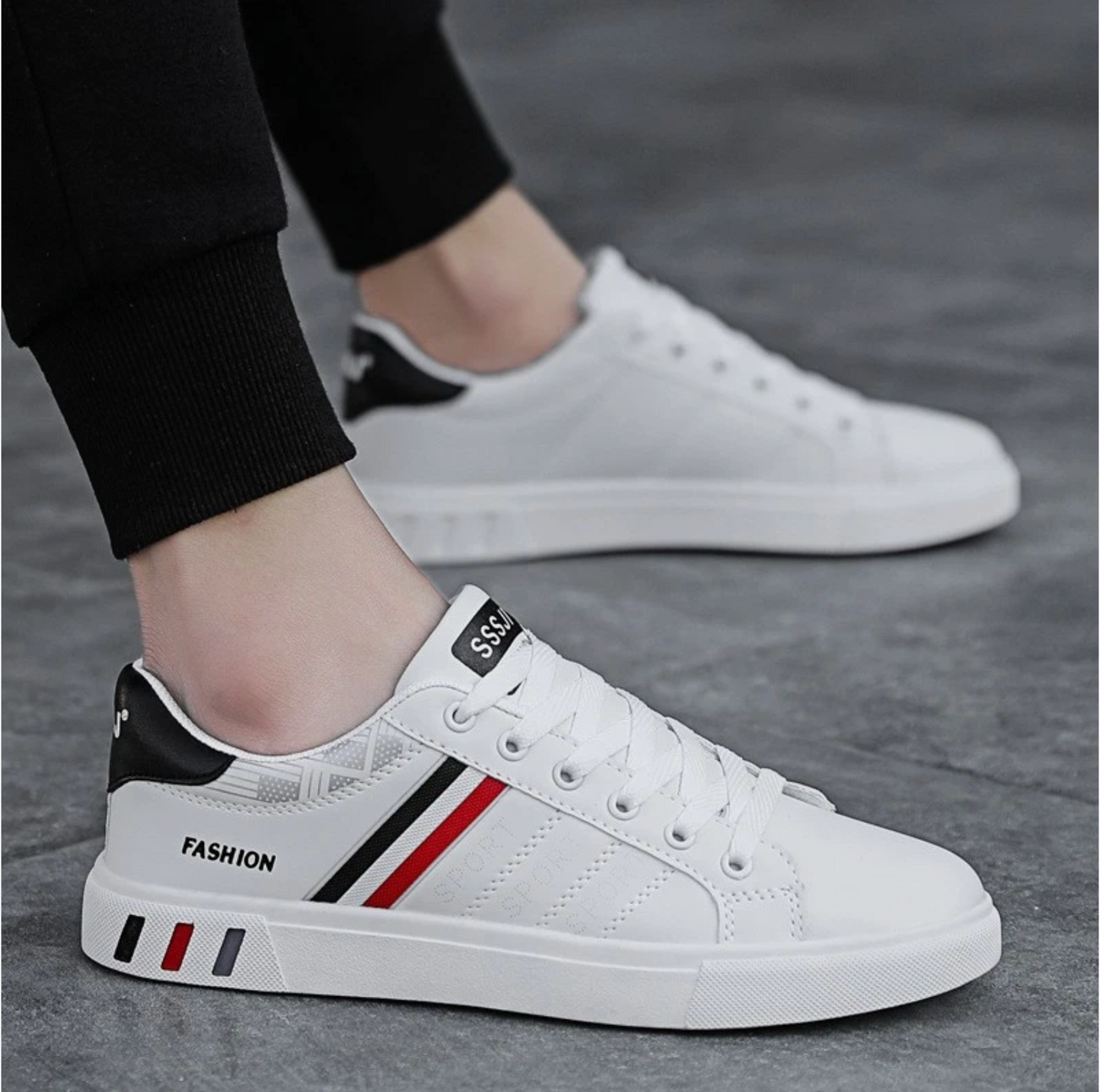 Casual Low Top Gender Numeral Comfortable Classic Stylish Flat Bottom Sneakers