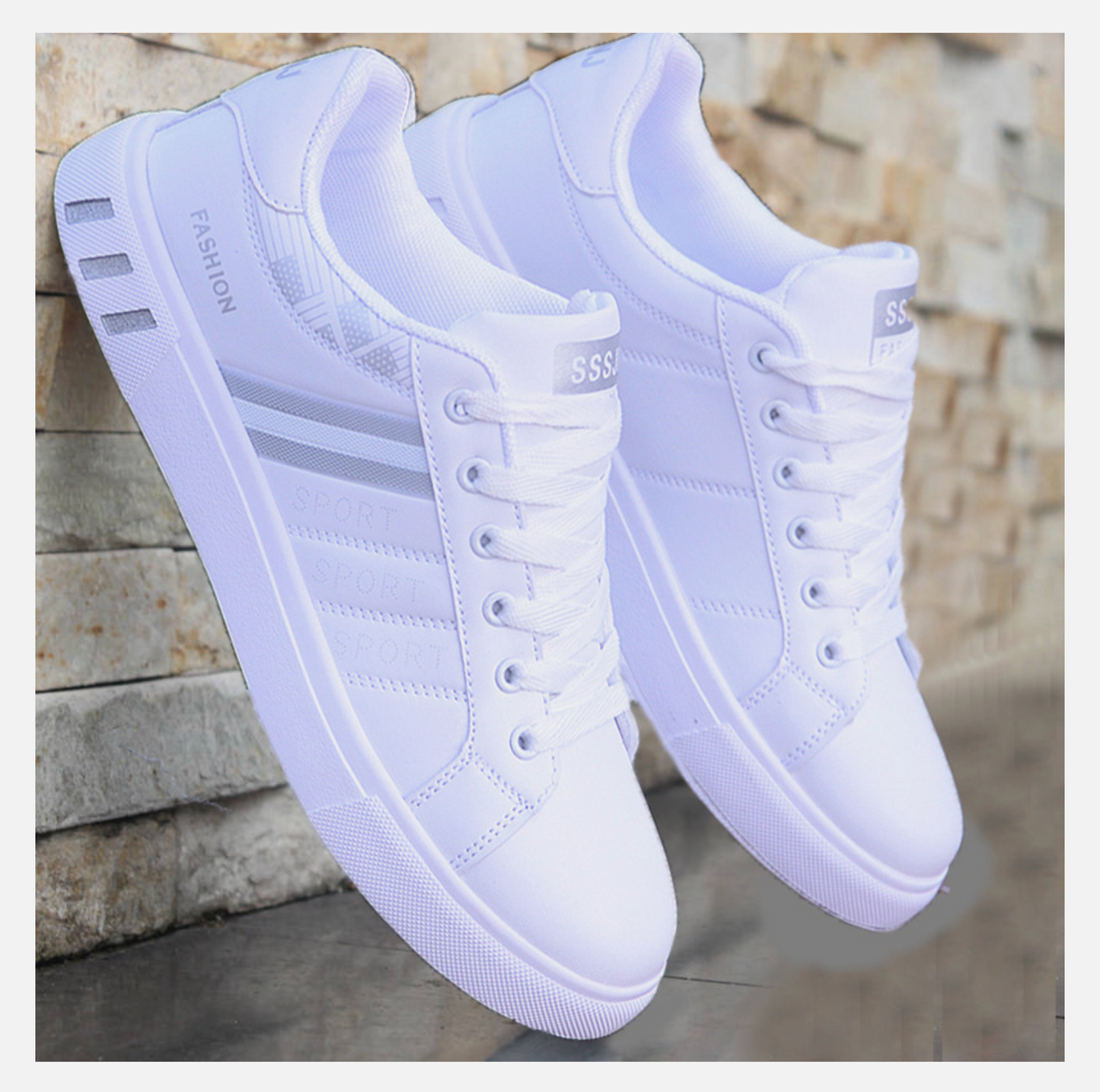 Casual Low Top Gender Numeral Comfortable Classic Stylish Flat Bottom Sneakers