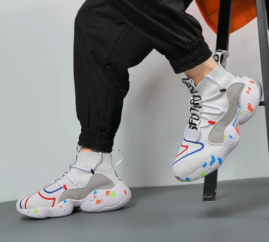 Men or Woman's Sneakers Fashion Running Shoes Breathable Vulcanize Tennis Shoes