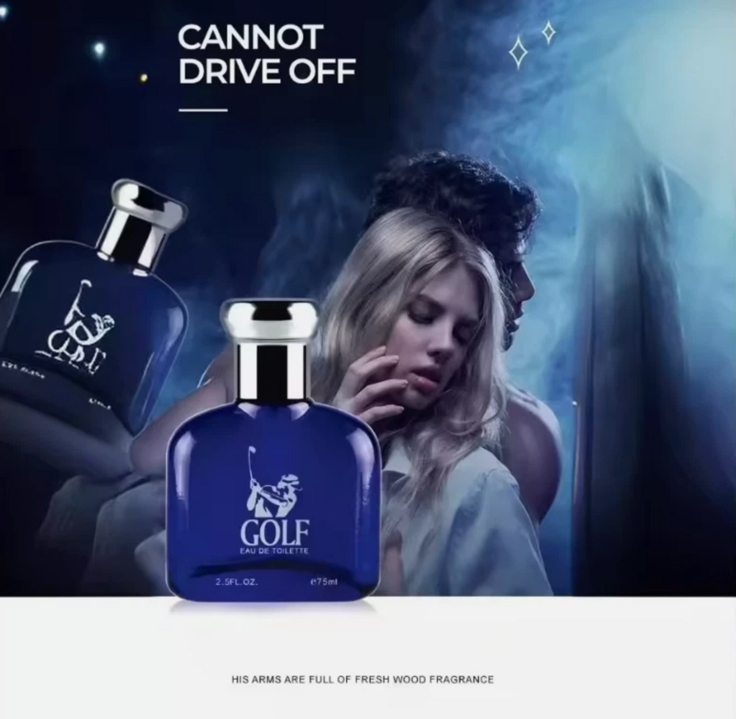 75ml Mens Premium Design Blue Golf Fresh Masculine cologne