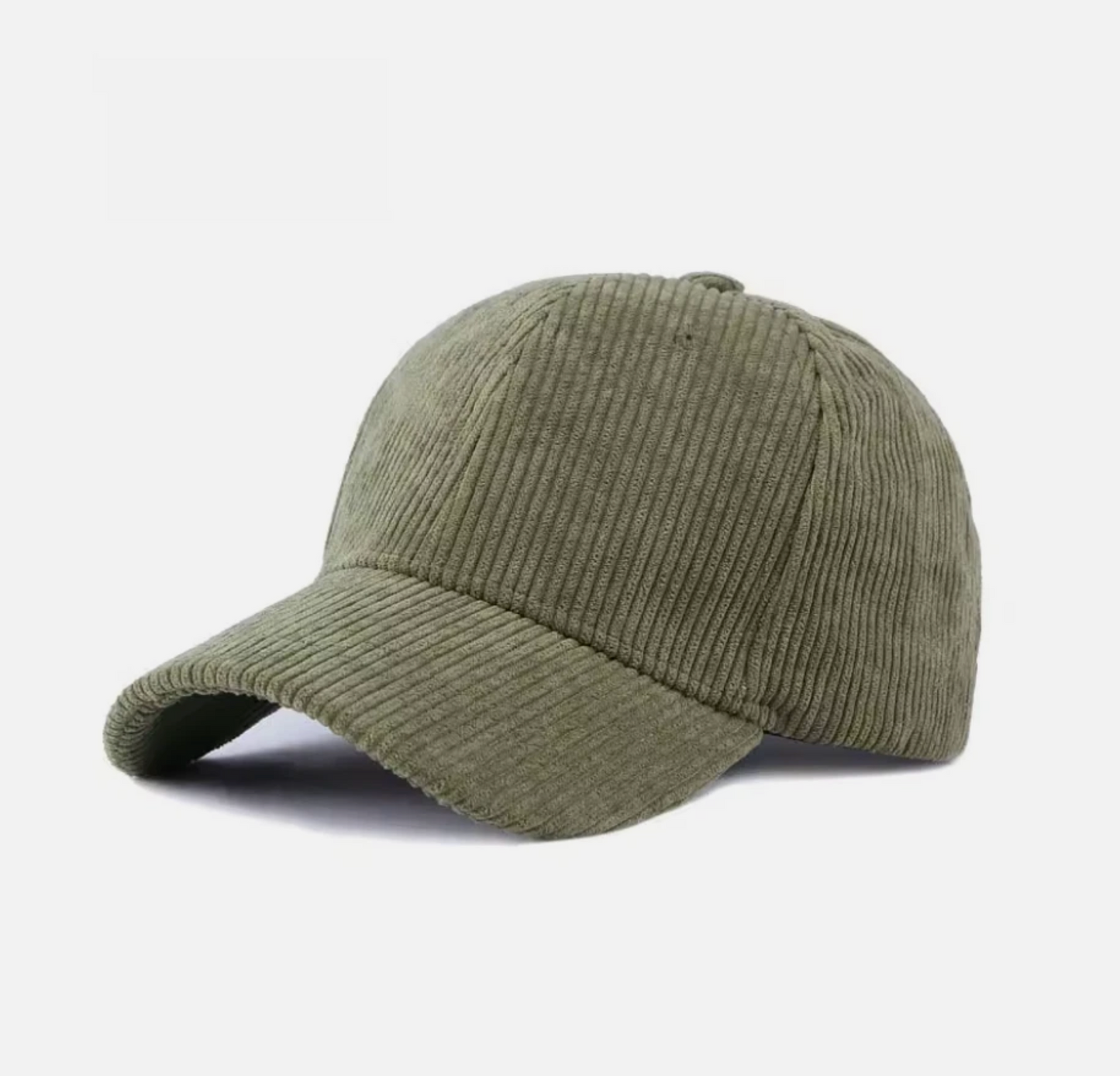 Mens Corduroy Adjustable Size Fit Baseball Caps Multi Colors